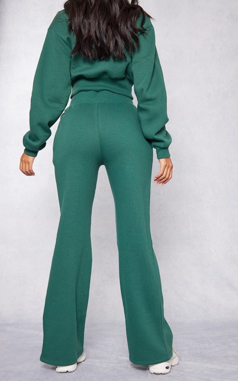 Green Pretty Little Thing Tall Wide Leg Sweatpants | ITPMHEA-36