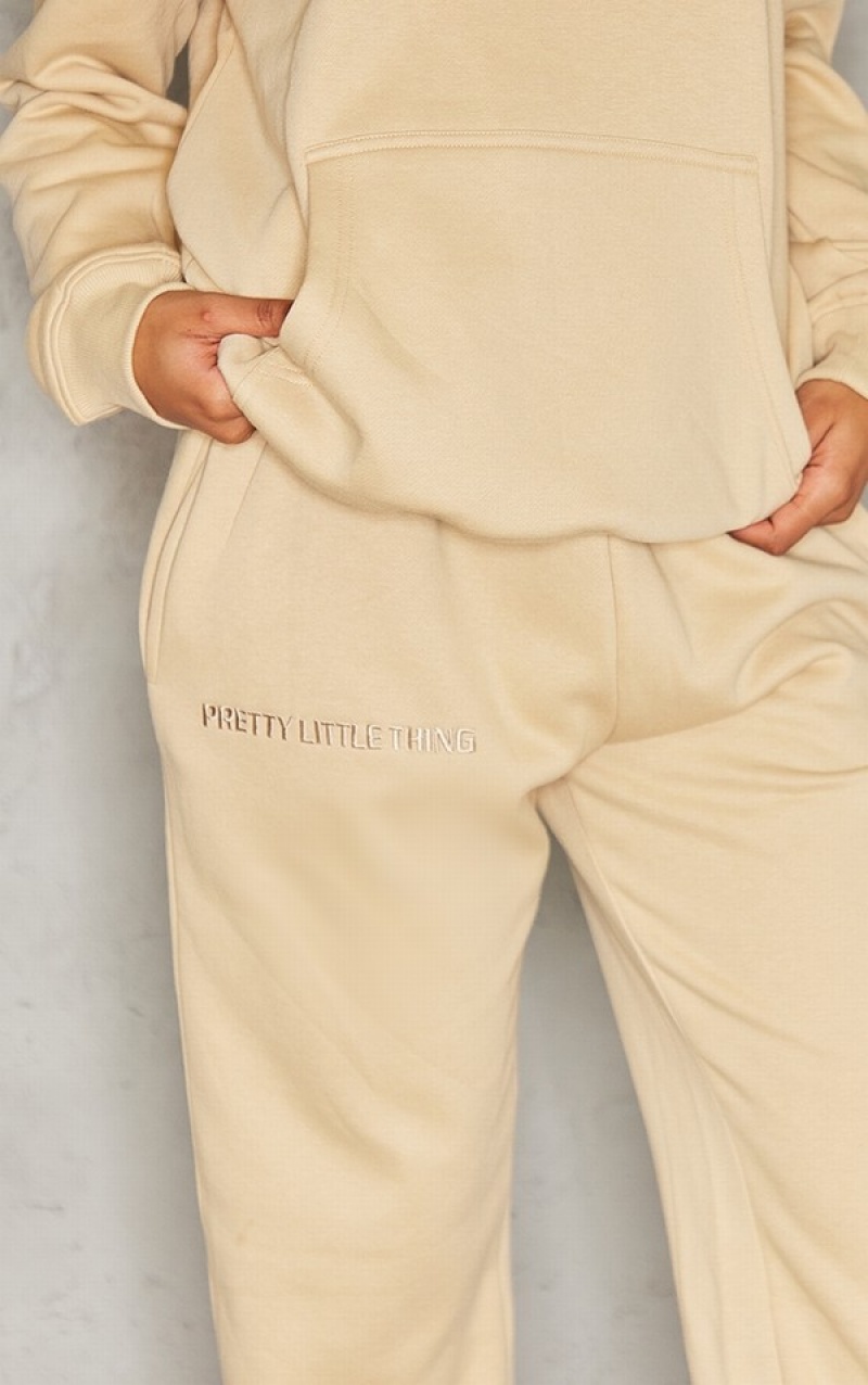 Grey Pretty Little Thing Stone EmbroideGraphic Sweatpants | UWDIQPX-81