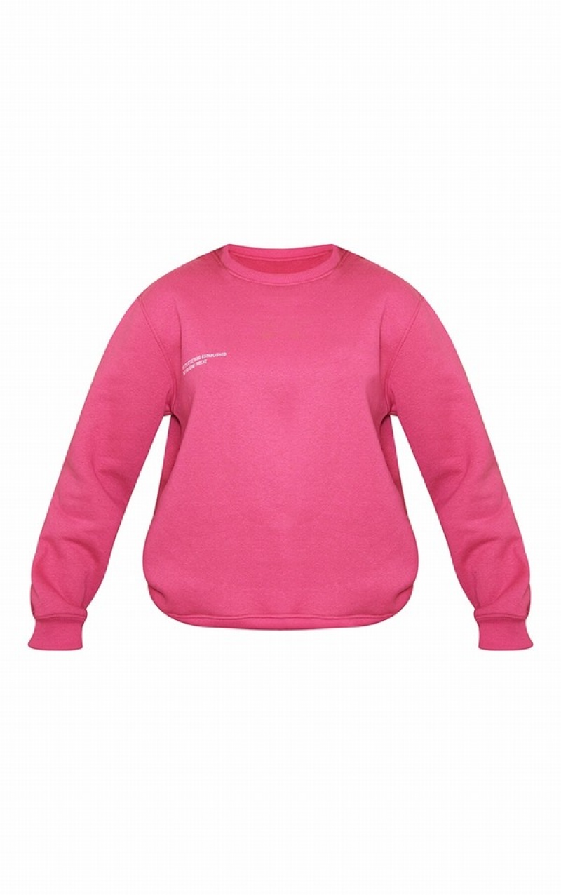 Pink Pretty Little Thing Hot Est 2012 Oversized Sweatshirts | GZDBFOP-29