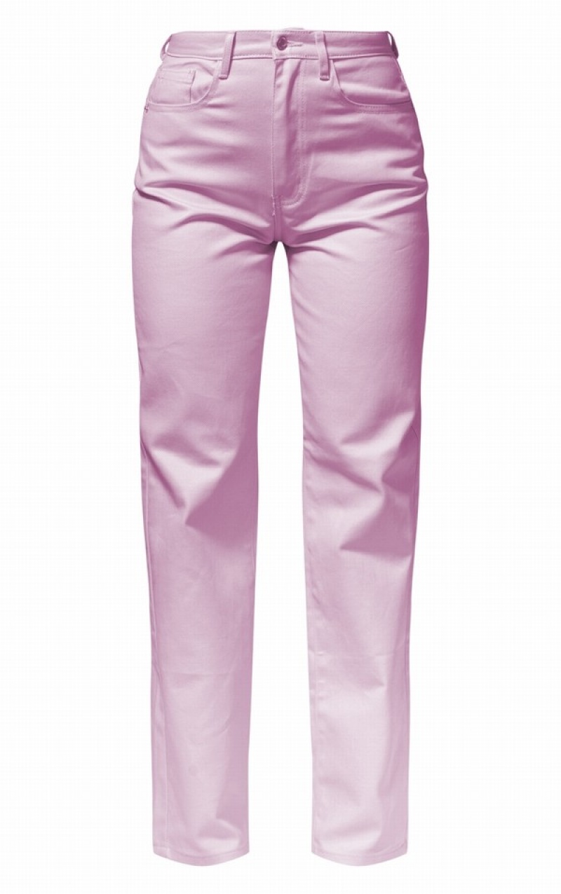 Purple Pretty Little Thing Lilaced Wide Leg Jeans | GOSEXBQ-89